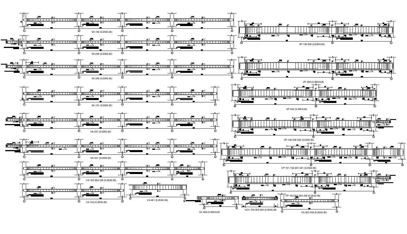 Column And Beam Plan