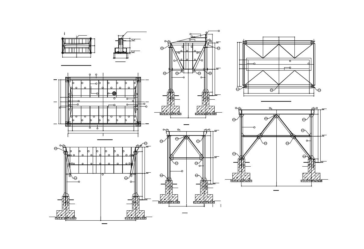 Column Footing Design With Section AutoCAD File