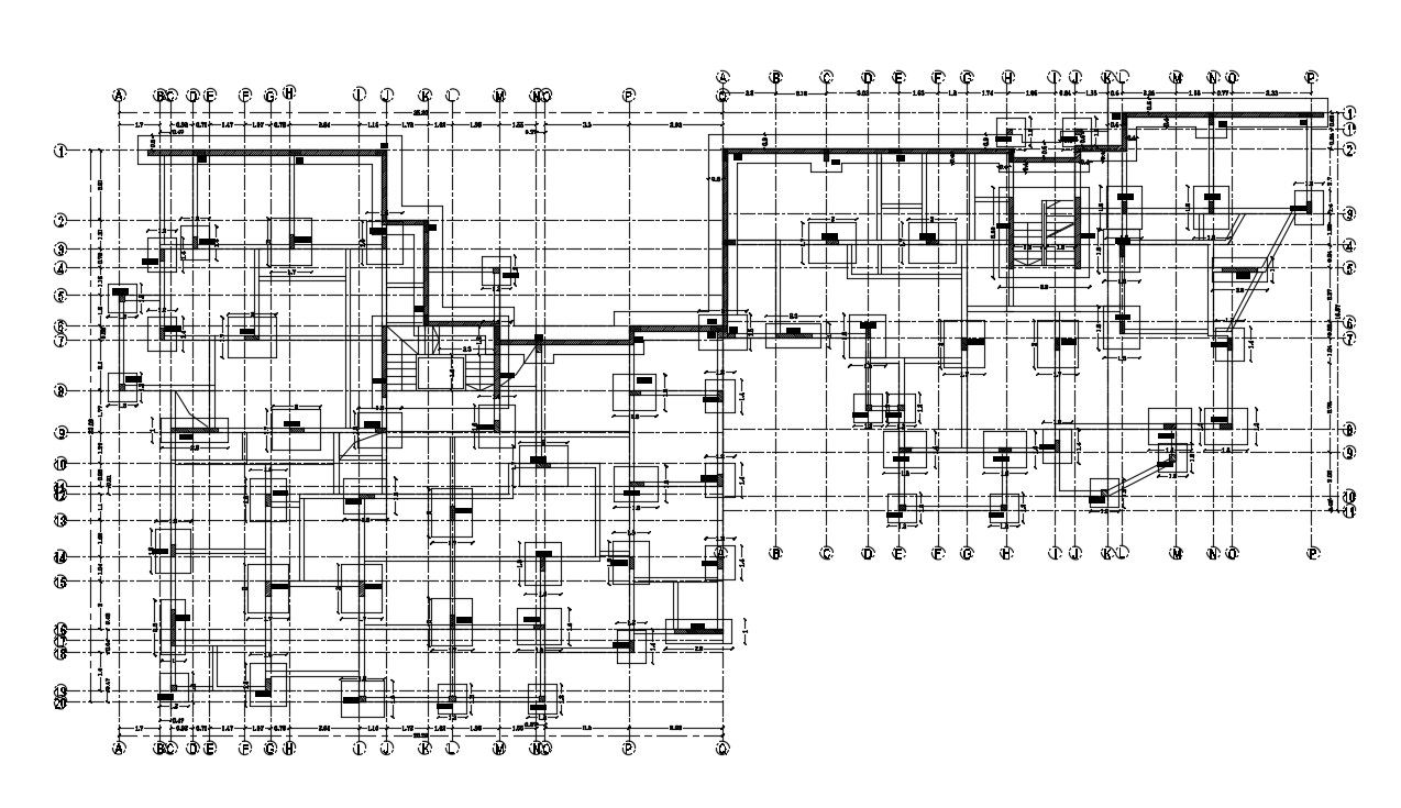 Column Footing Details