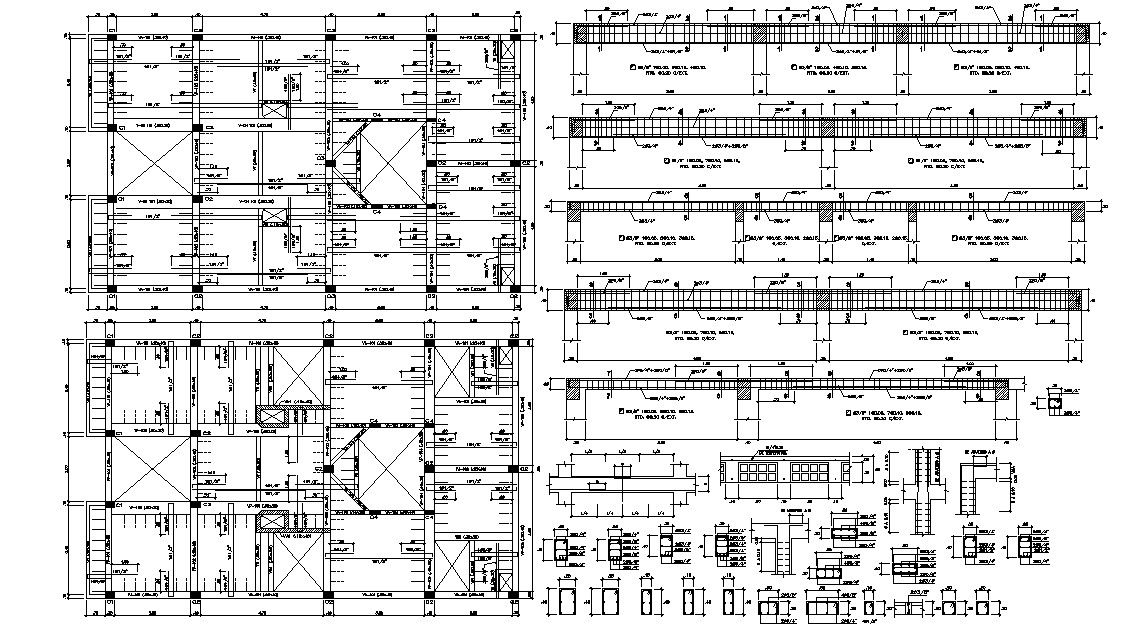 Column and Beam RCC Structure Design