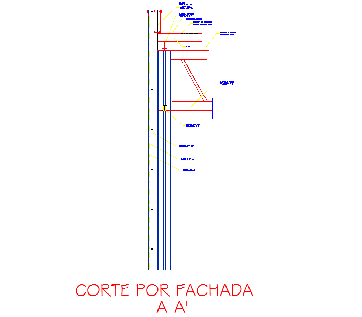 Column footing detail drawing