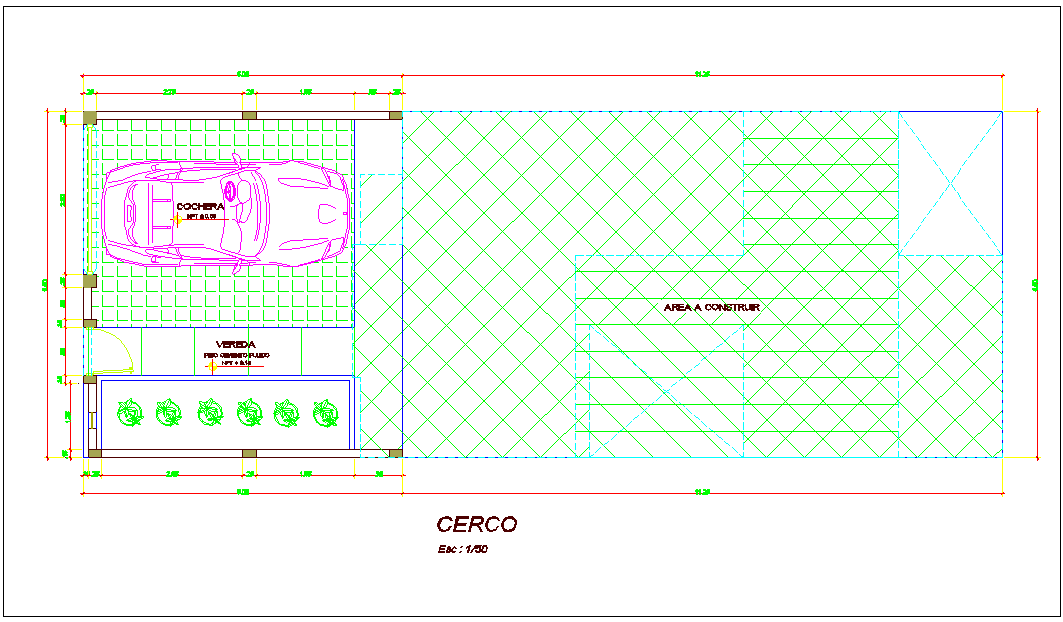 Column foundation with stair detail with structure view dwg file