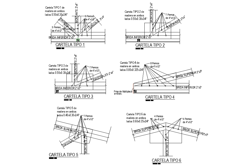 Column joint section detail dwg file