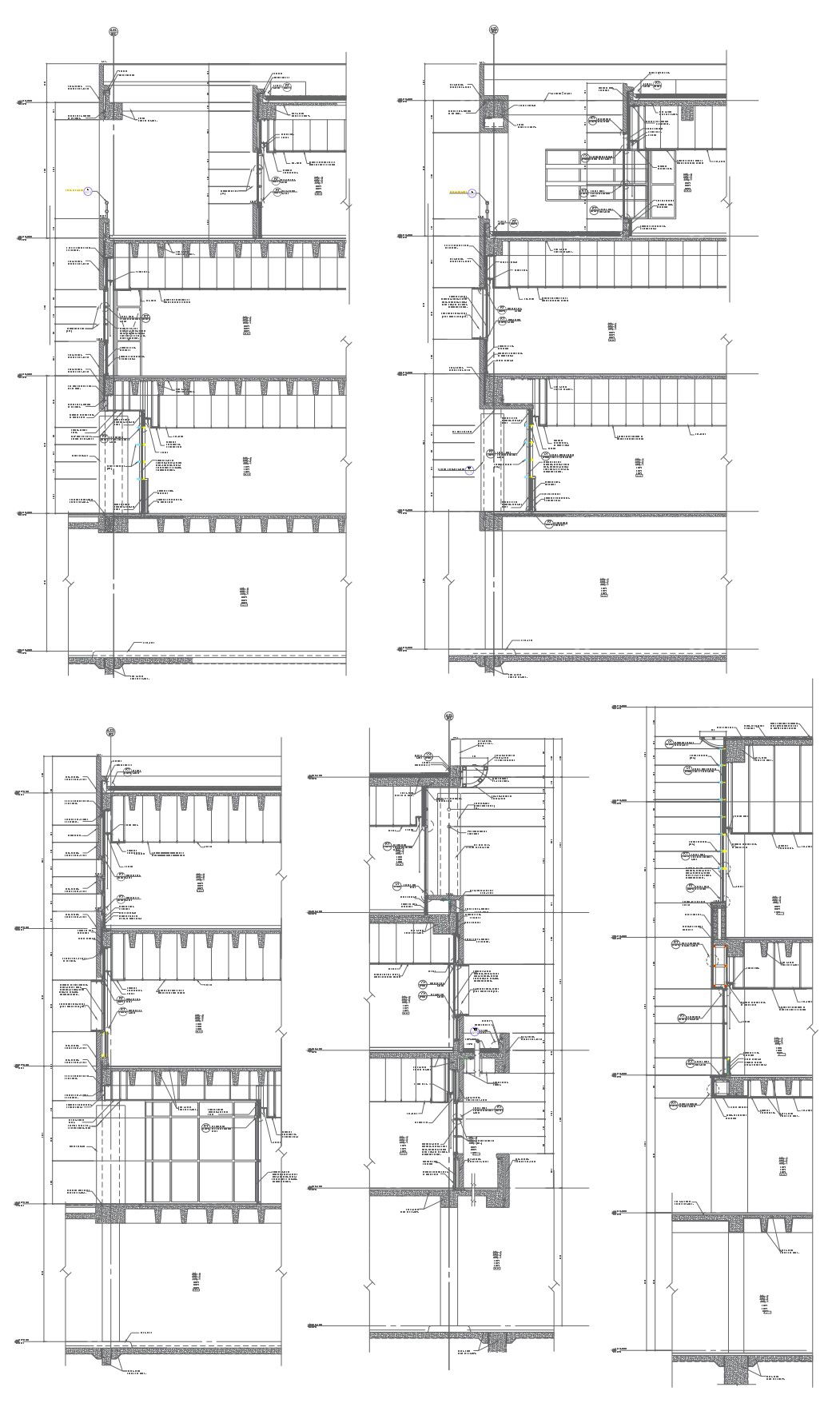 Column detail beam detail for high school detail dwg autocad drawing .