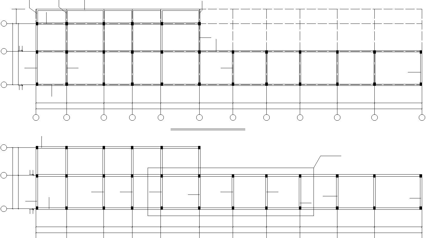 Column detail plan in AutoCAD 2D, CAD file, dwg file