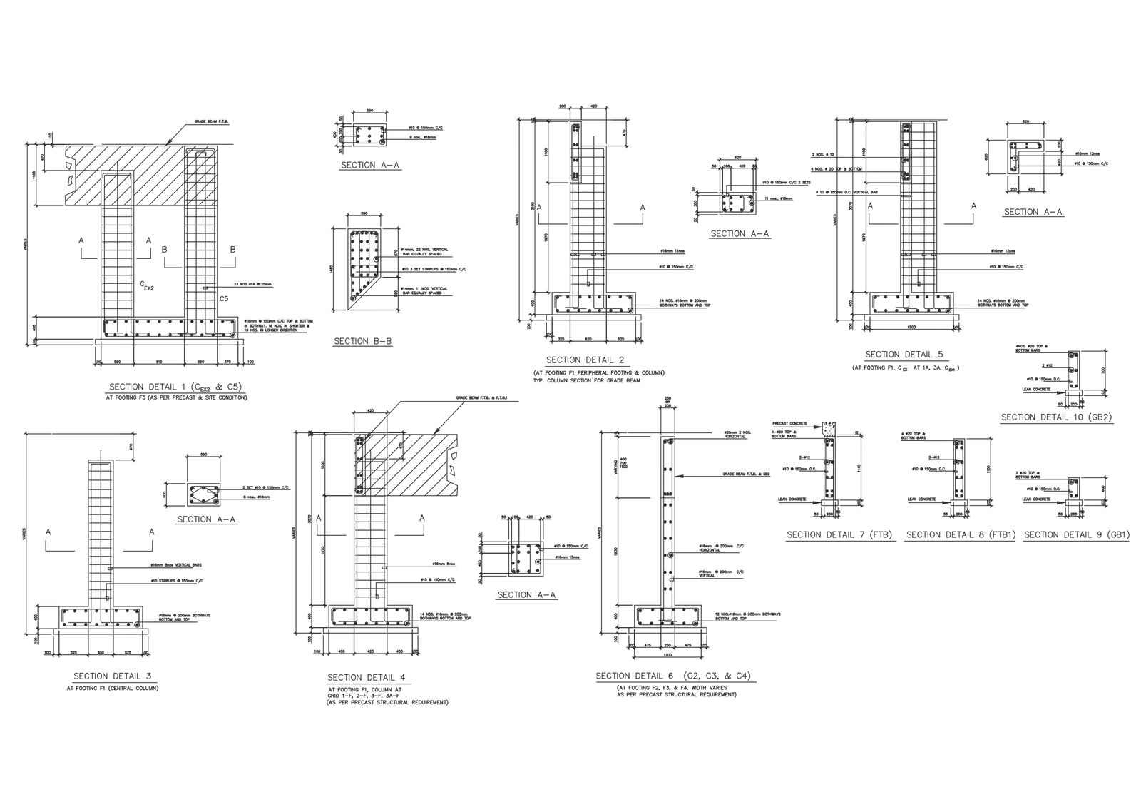 Column details with bolts and nuts details dwg autocad drawing .