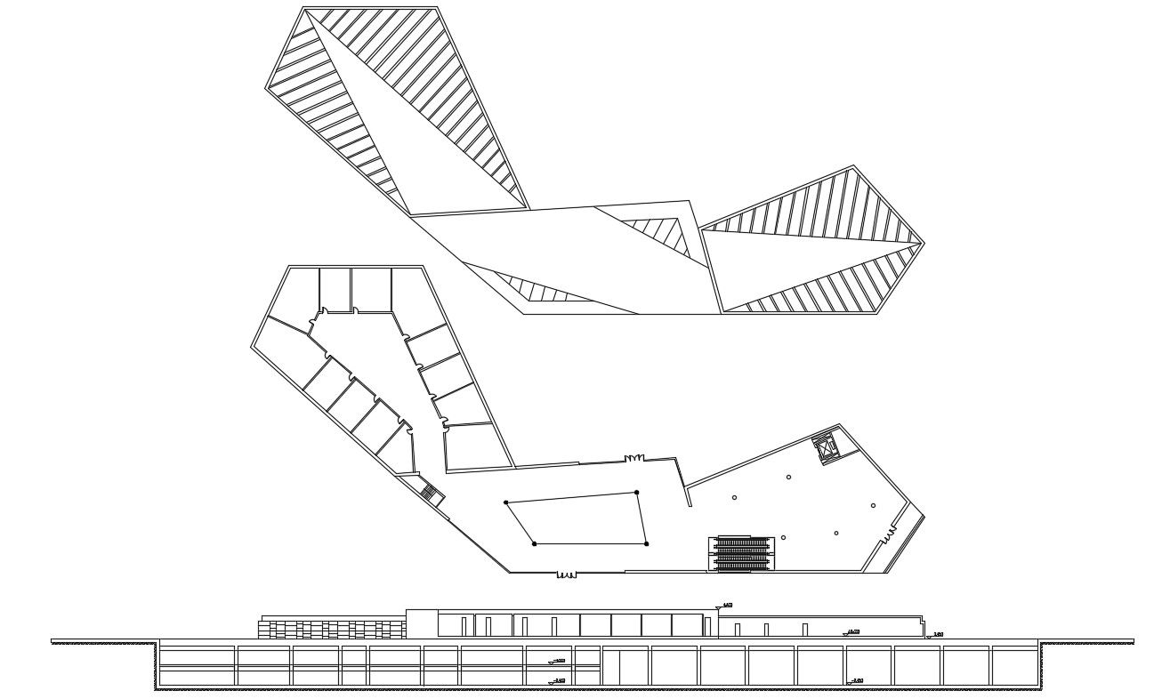 Commerce Building Elevation and Design Plan Download