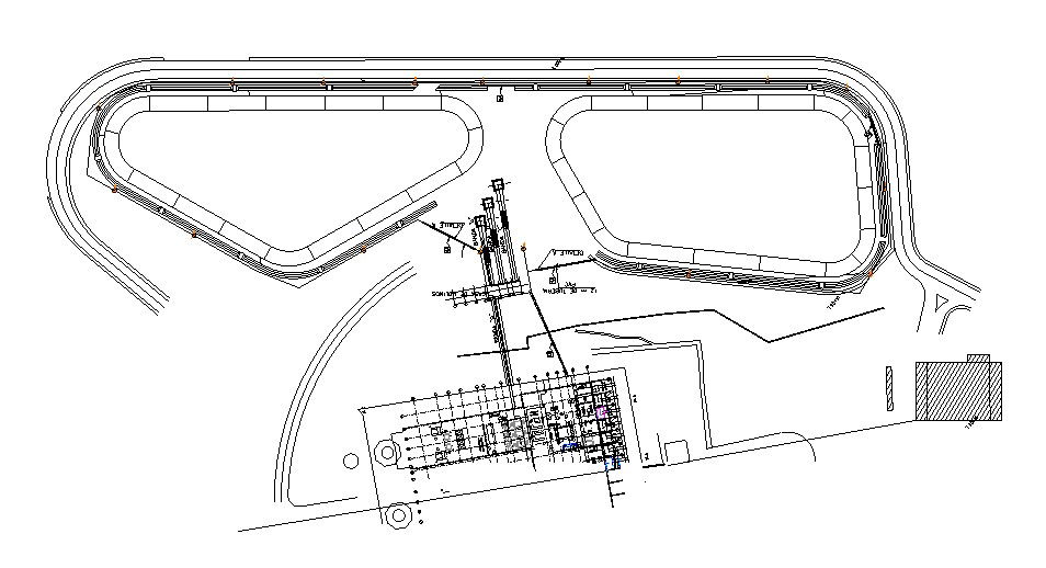 Commercial Building Area Design Architecture Plan
