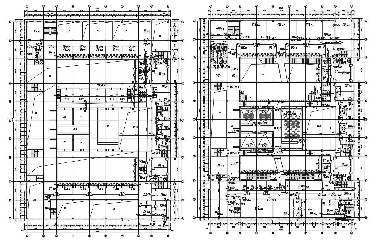 Commercial Building Design Architecture Plan 