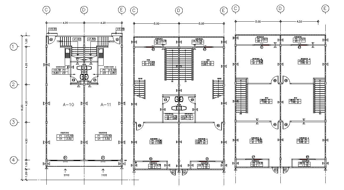 Commercial Building Floor Plan With Working AutoCAD File