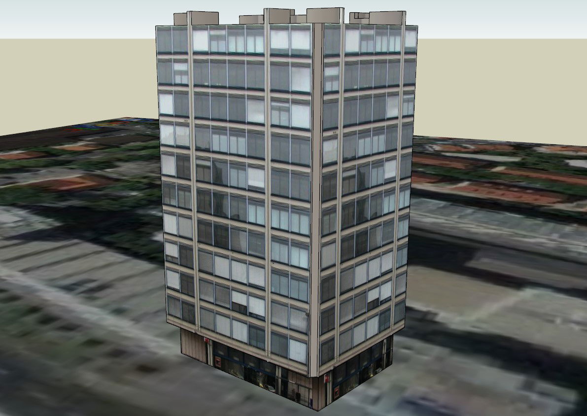 Explore Modern Commercial Building Layout in AutoCAD Drawing File