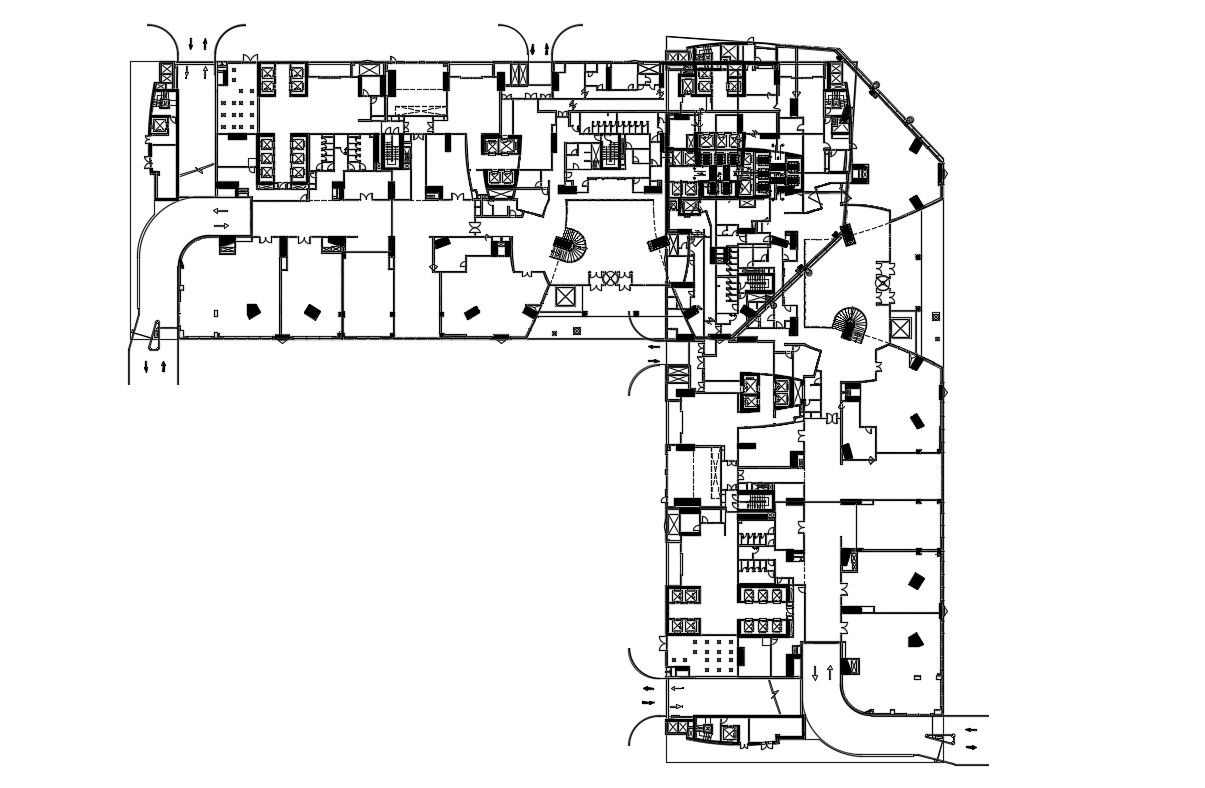 Commercial Building Layout Plans