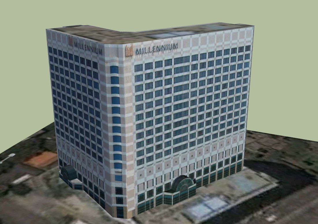 Commercial Building Layout and Elevation design detail in DWG File