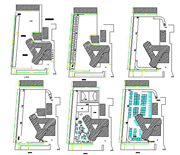 Commercial Complex All Floor Plan Lay-out