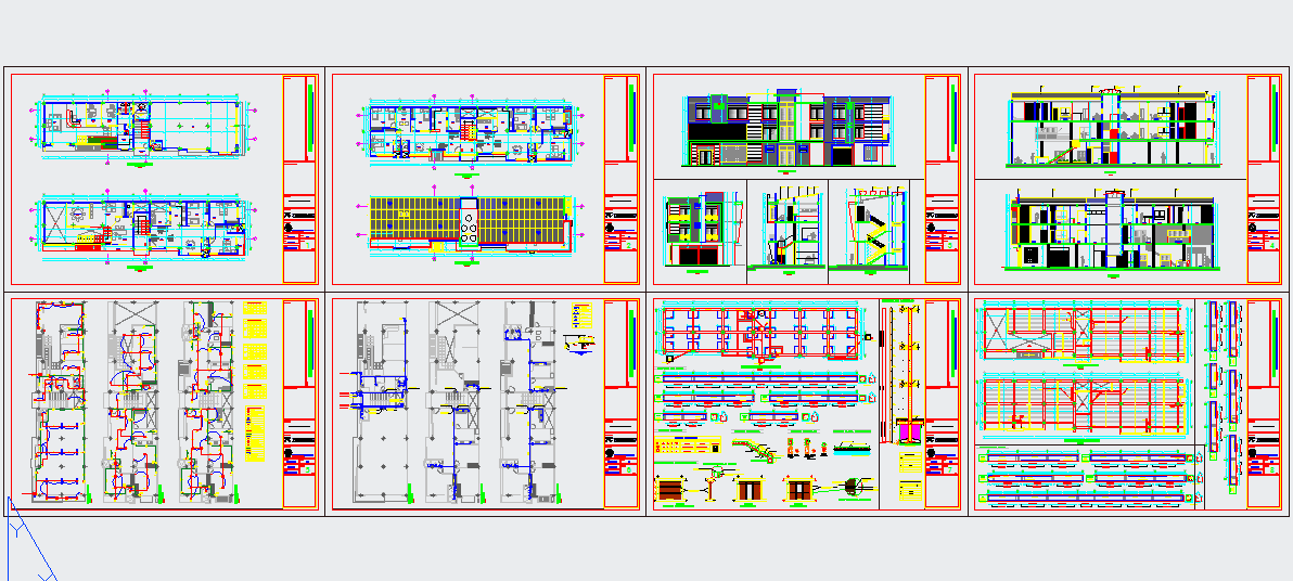 Commercial Office Detail in architectural Design