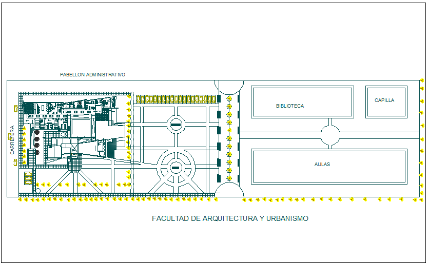 Commercial building floor plan detail view dwg file