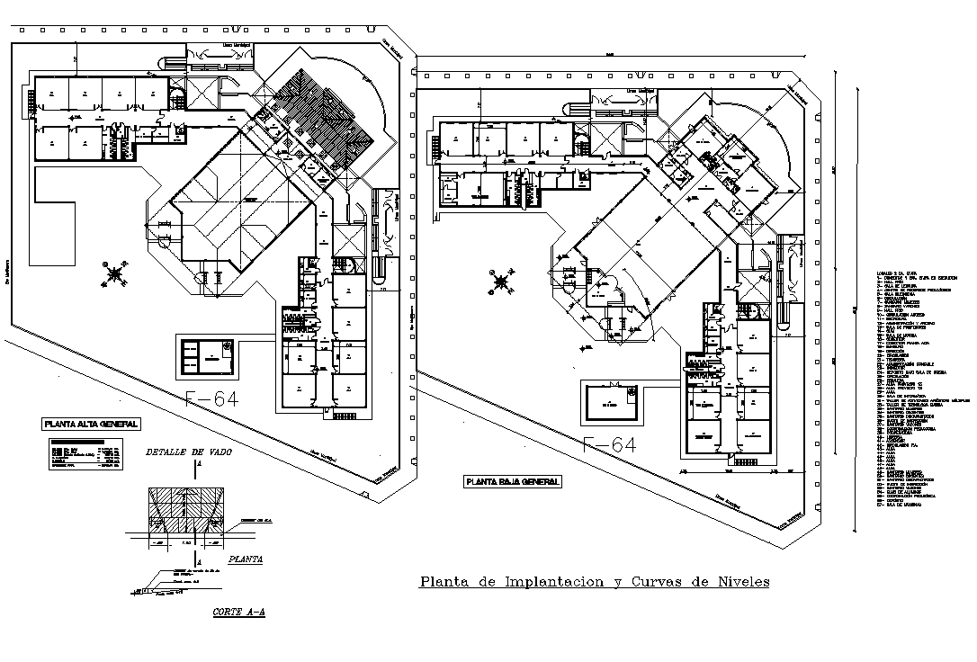 Commercial building plan detail dwg file