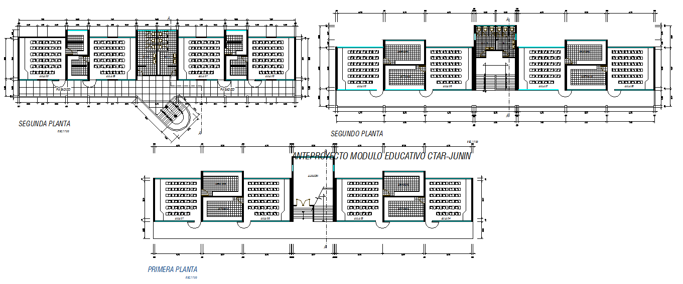 Commercial building plan layout plan detail dwg file