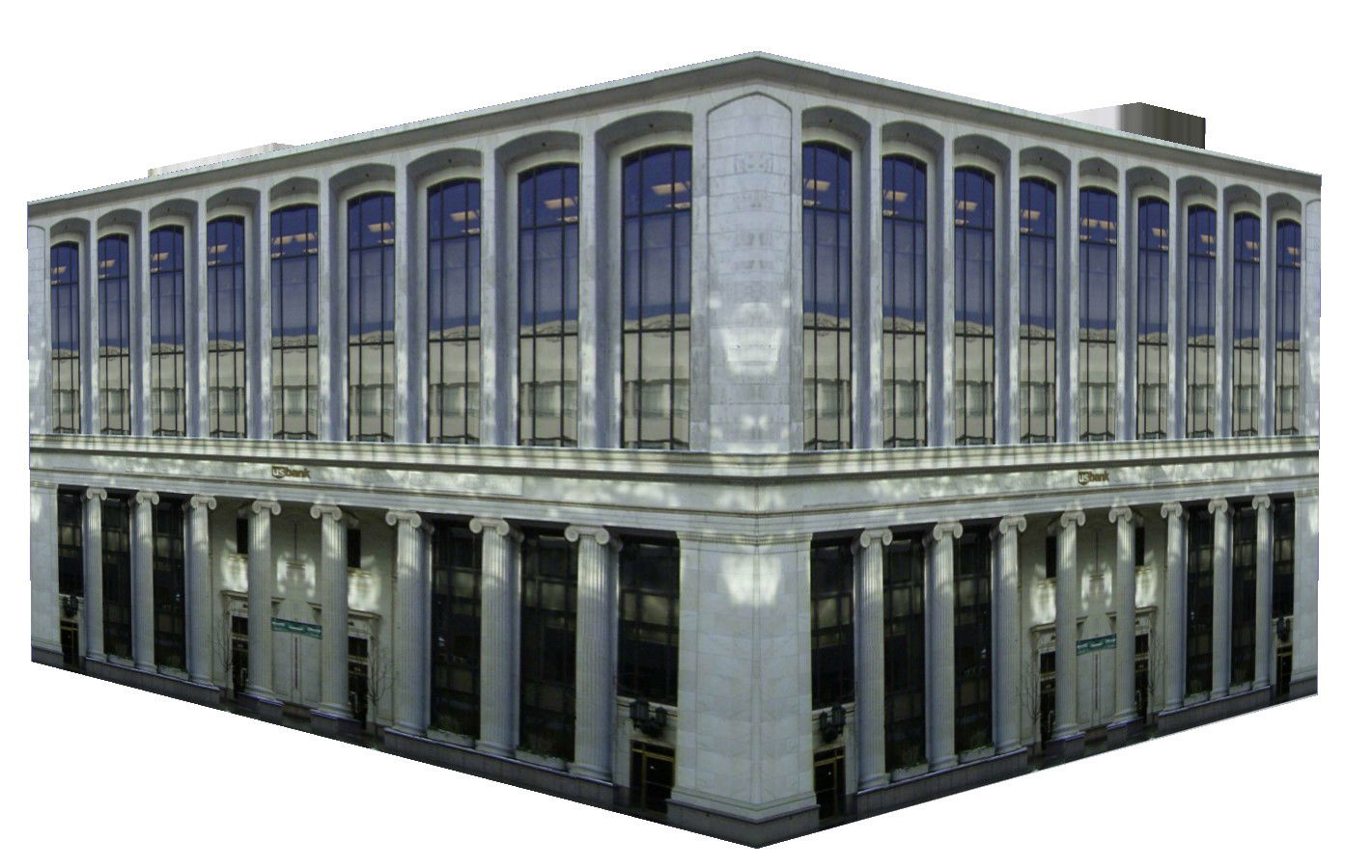 3D Design Layout of Commercial Complex in CAD Drawing model files