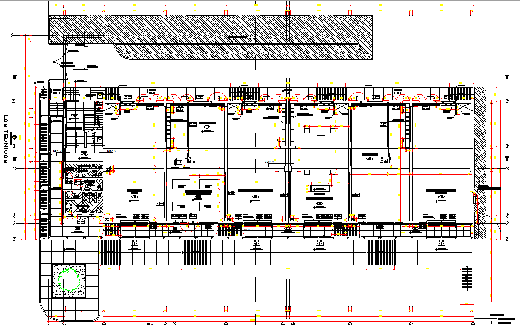 Commercial plan detail dwg file