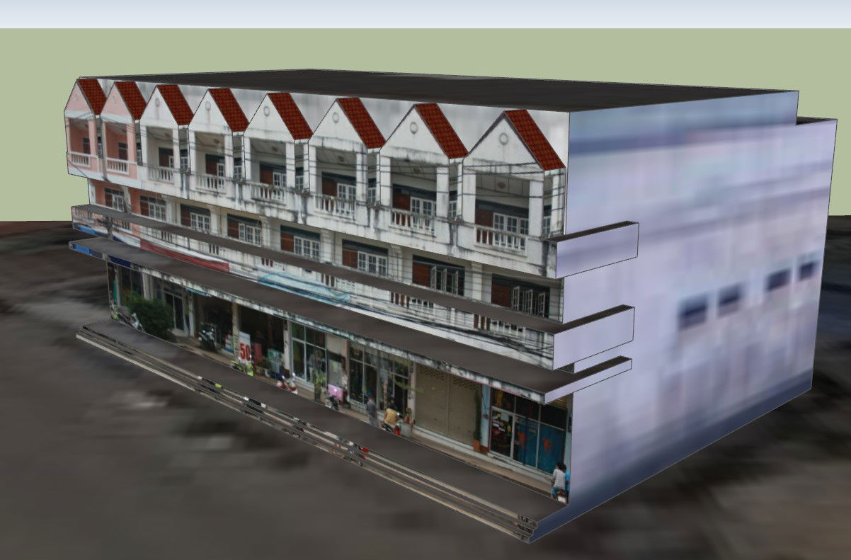 Complete Commercial Residential Building plan in DWG Drawing File