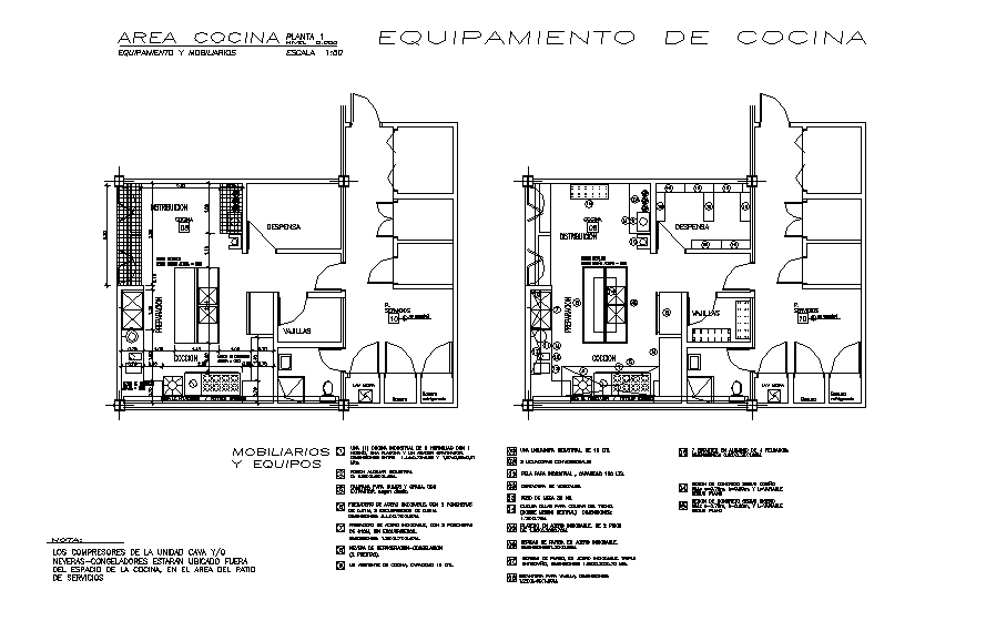 Commercial working plan detail dwg file