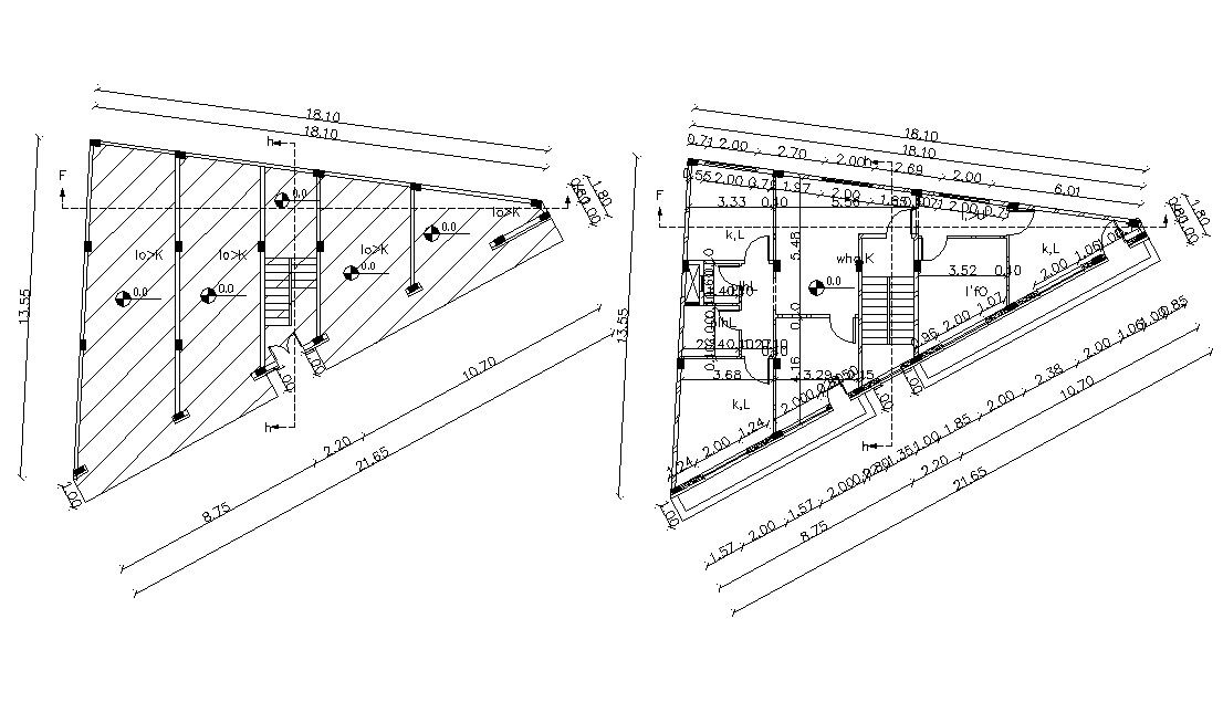 Commercial And Residential Building Planning With Working DWG