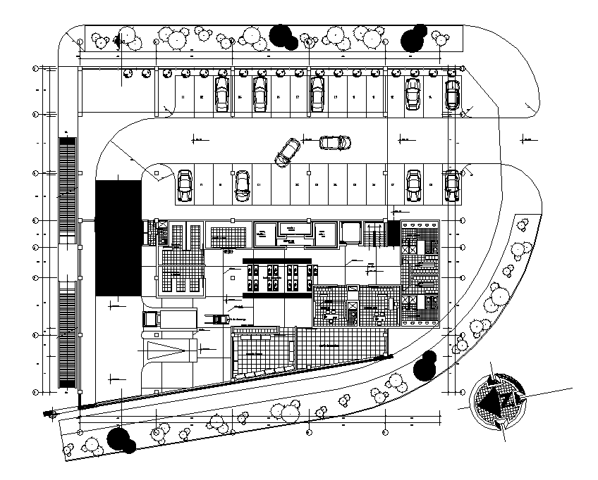 Commercial Food Storage Layout Plan CAD Drawing Download DWG File