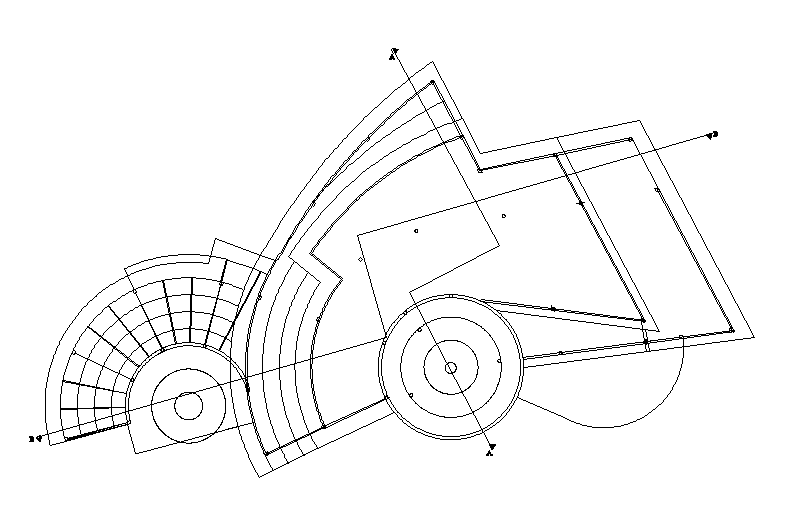 Commercial Roof Level Plan Free Download AutoCAD DWG File