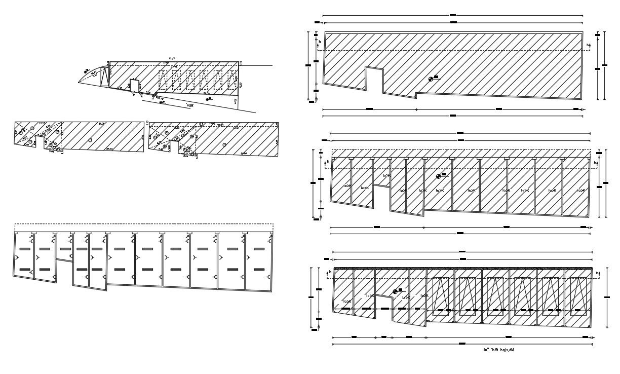 Commercial Shop Floor Plan AutoCAD Drawing