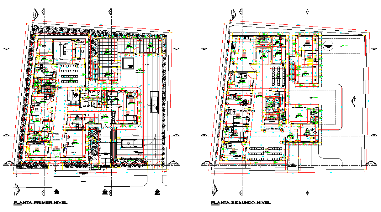 Community clinic plan layout file
