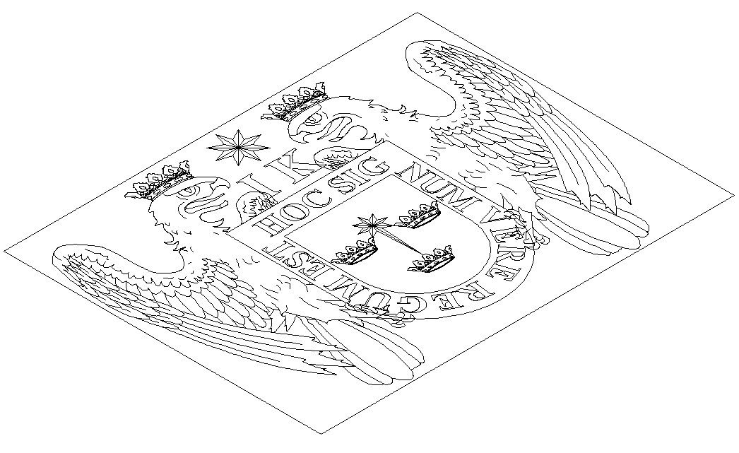 Company Logo and symbol design detail 2d view CAD blocks layout dwg file