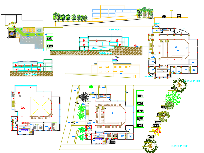 Complex Festivals two Restorant