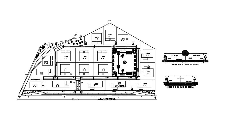 Complex Plan  In AutoCAD Drawings