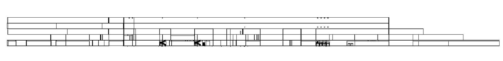 Complex restaurant elevation details in AutoCAD, dwg file.