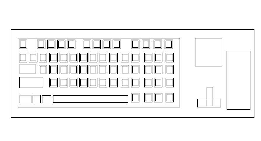 Computer table design in detail AutoCAD drawing, dwg file, CAD file