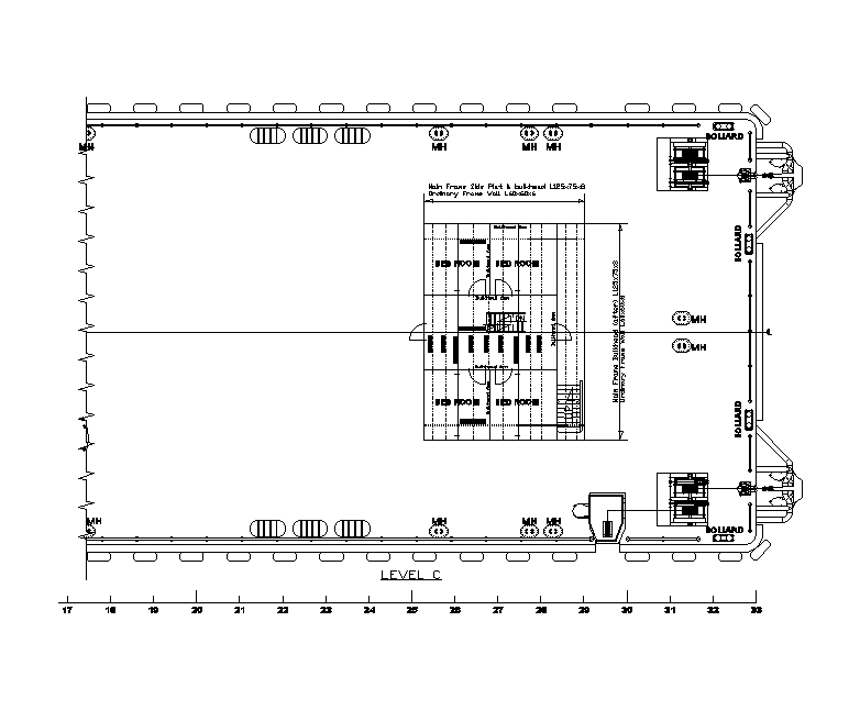 Conceptual plan detail defined in this AutoCAD drawing file. Download the AutoCAD drawing file.