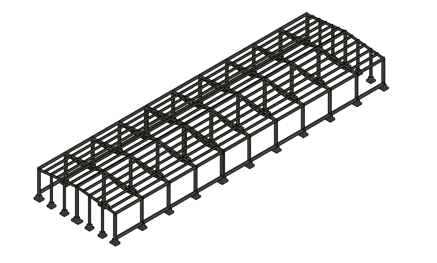Concrete structure plan detail dwg file.
