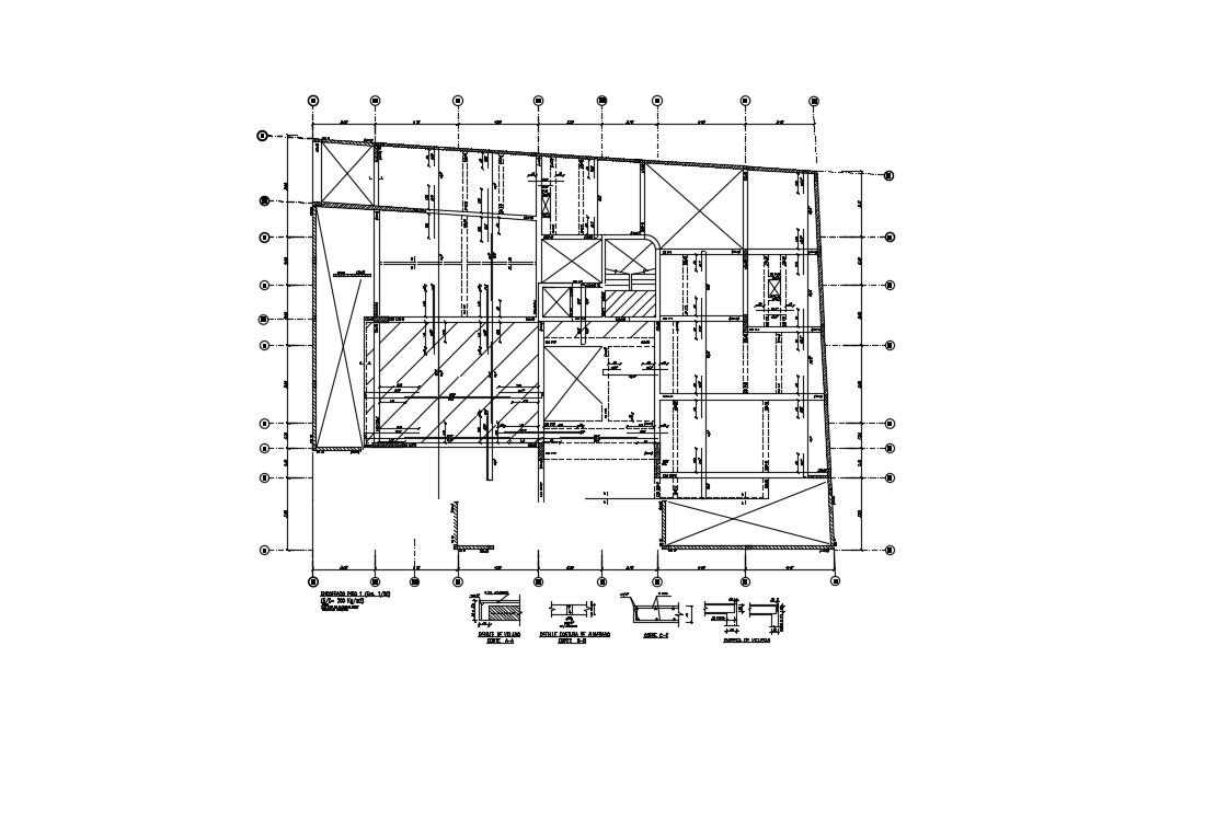 Condominium Floor Plan In DWG File