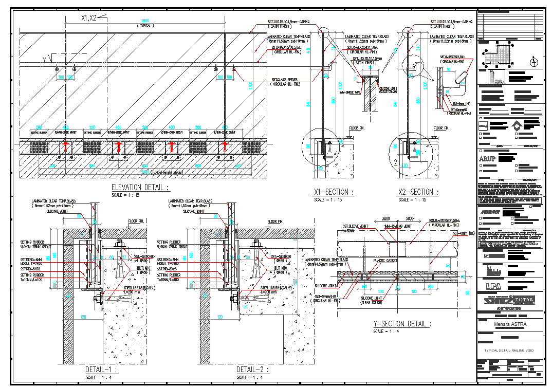 Connection detail of pipeline and structure view detail dwg file