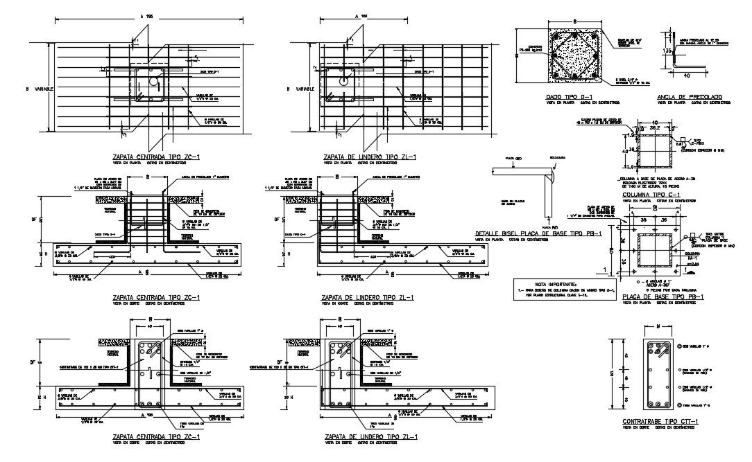 Construction Details Free AutoCAD Drawings