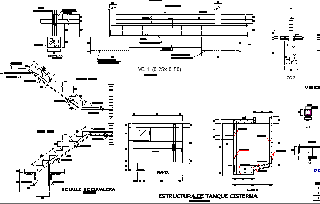 Construction Details of Two Flooring Residential House Design dwg file