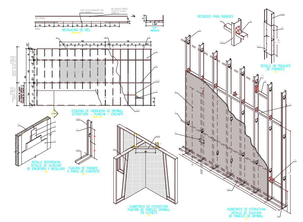 Construction Wall section