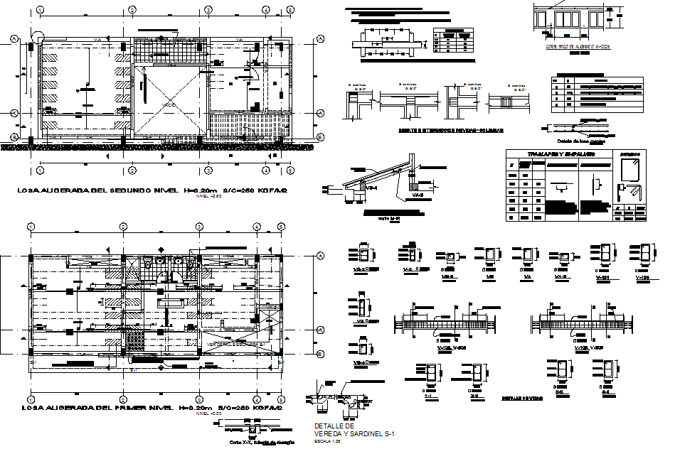 Construction detail dwg file