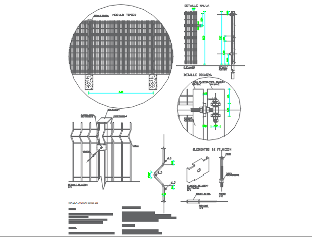 Construction detail dwg file