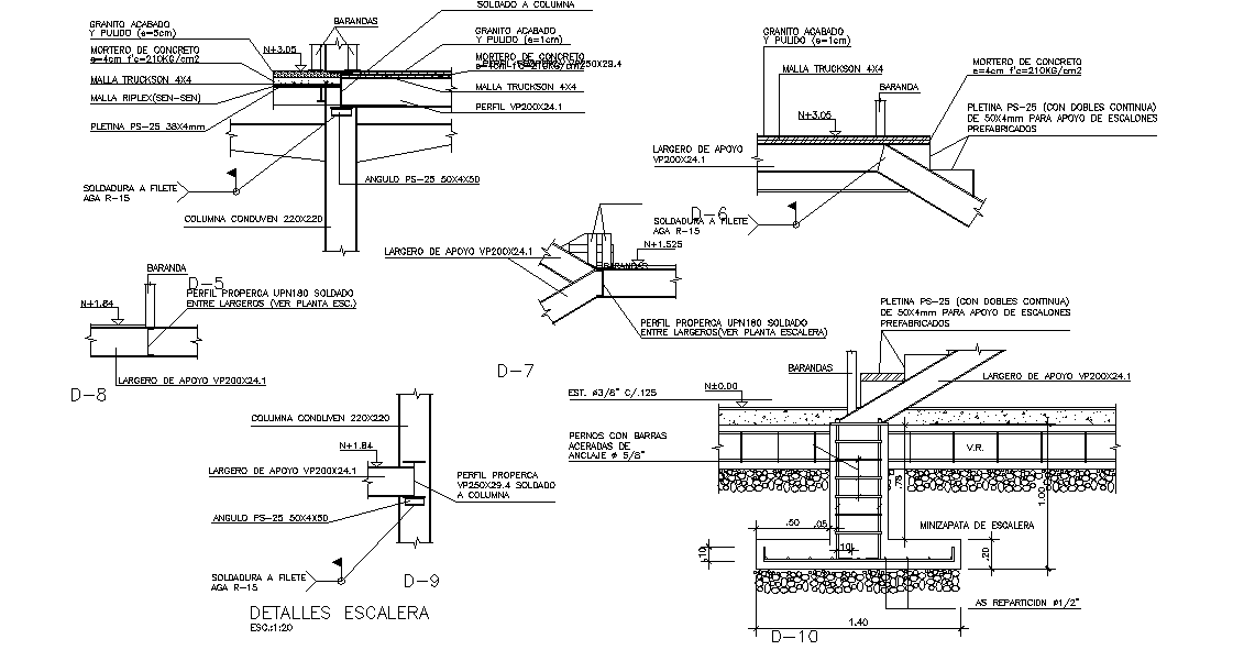 Construction detail dwg file