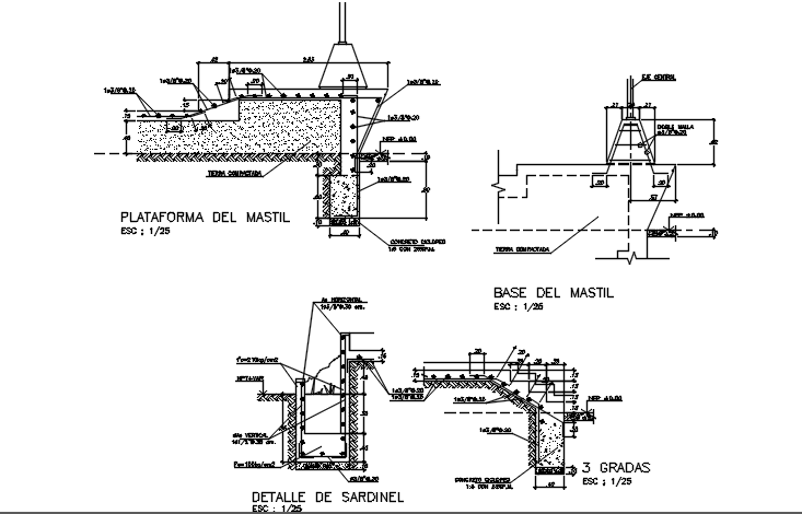Construction detail dwg file