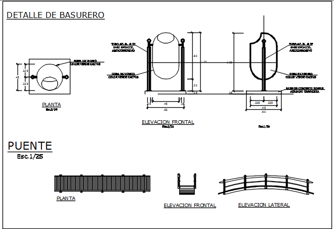 Construction detail dwg file