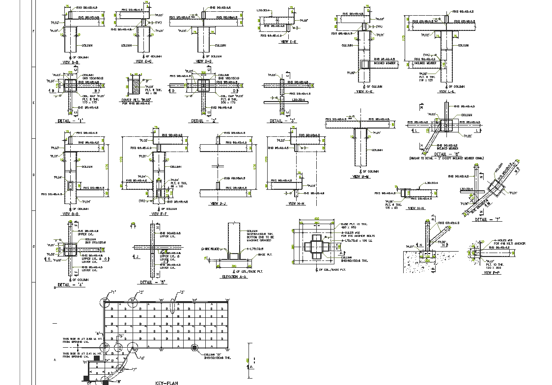 Construction detail dwg file