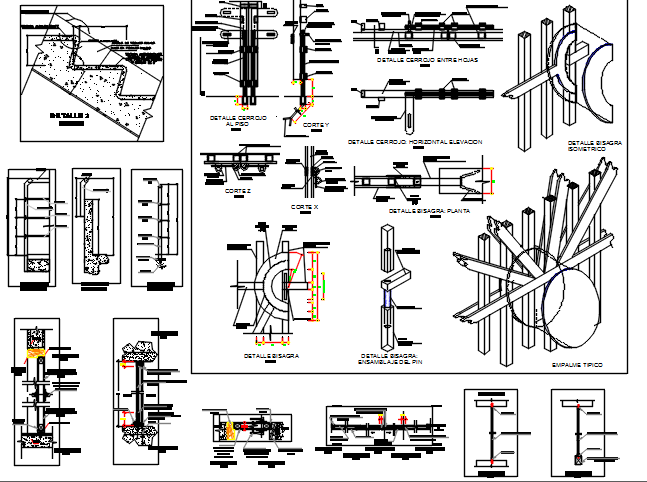 Construction detail dwg file